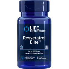Life Extension Resveratrol Elite™, 30 vege caps (Expiry Oct 2025)